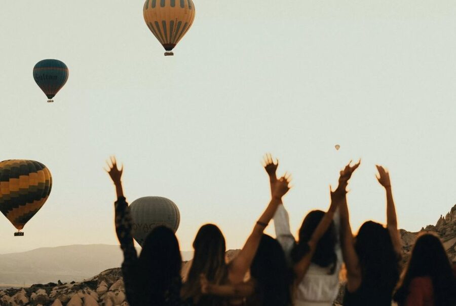 Cappadocia: Sunrise Balloon Watching Tour with Photographer - Love Valley Fairy Chimneys: Where the Balloons Look Right Overhead