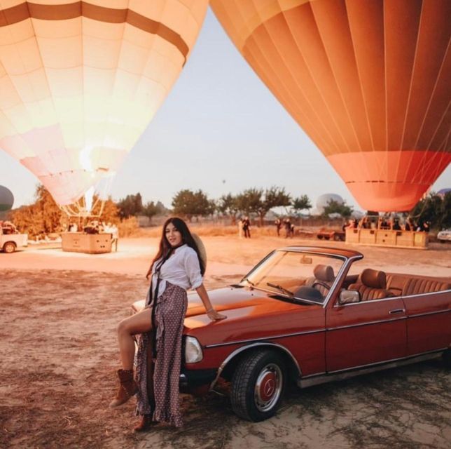 Cappadocia: Sunrise, Day Tour & Sunset Classic Car Tour - Starting at the ranch: safety first, then the adventure