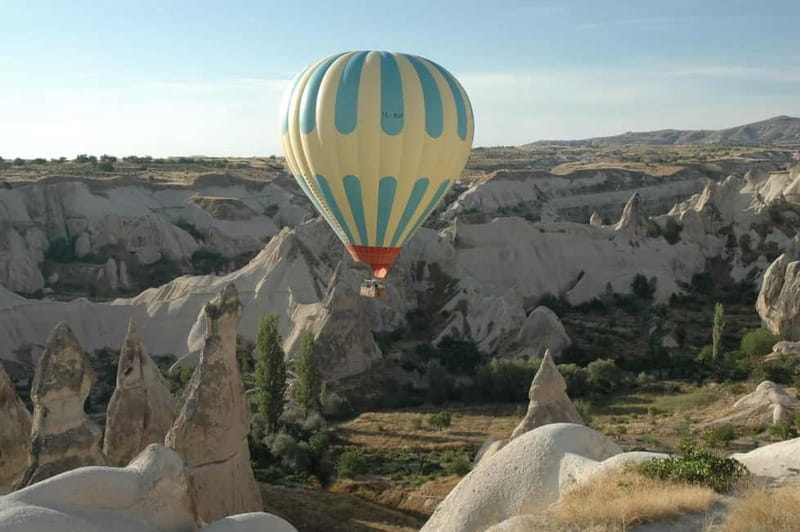 Cappadocia Sunrise Hot Air Balloon Flight/Kapadokya Balloons - The Landing Ceremony: Toasts, Cake, and a Flowered Basket Photo