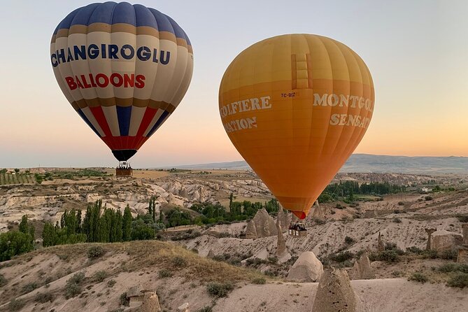 Cappadocia Sunrise Hot Air Balloon Ride | All-Inclusive Tour Cat - Stop 3 by Çat Kasabası: the flight over Çat Valley plus the landing ritual