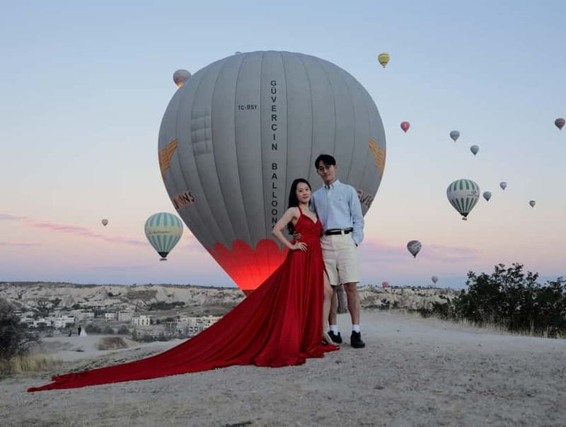 Cappadocia Sunrise or Sunset Photoshoot - What you hold in your photos, and how the upgrades change the look