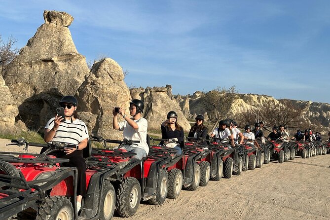 Cappadocia Sunset ATV Tour - Red Valley stop: finish strong with classic Cappadocia color