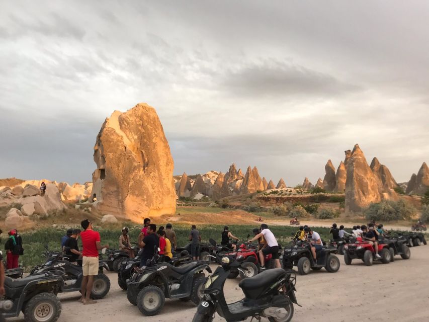 Cappadocia: Sunset Quad Bike Tour - Sword Valley: the smallest stop with the most sword-like chimneys