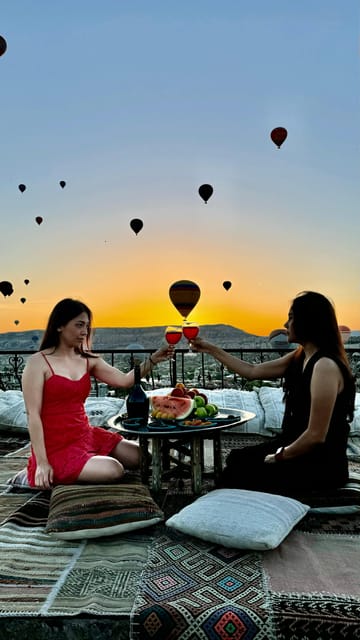 Cappadocia: Terrace Photo Spot With Balloon Flight View - Price and value: what you pay for at $75 per person