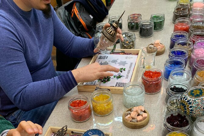 Cappadocia: Turkish Mosaic Lamp Workshop in Göreme - All Included - The refreshments part, and how to handle expectations