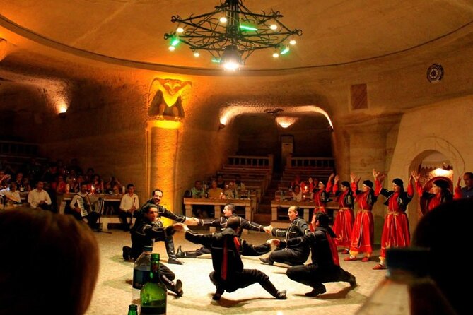 Cappadocia Turkish Night Show - Evranos Restaurant: where the night show starts with wine, beer, and live music