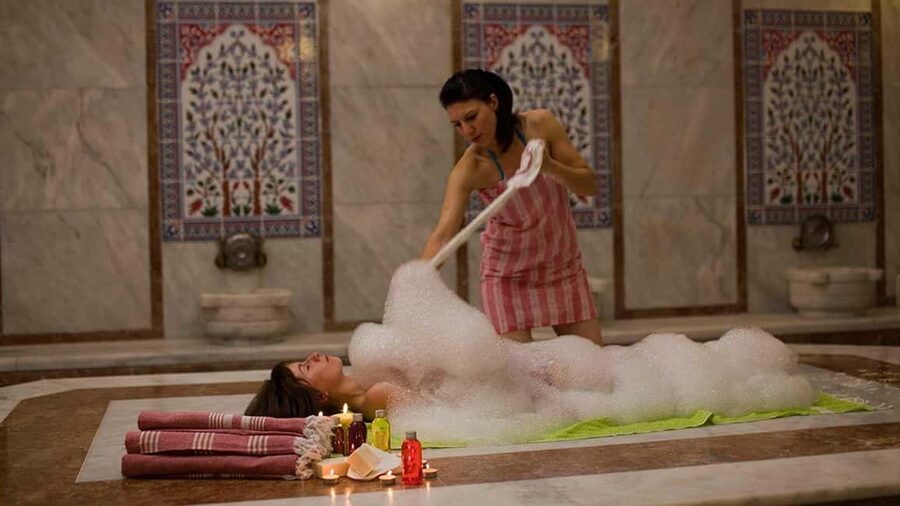Cappadocia Turkish Traditional Bath - Hamam - Bubble Massage - Your 60-minute plan in Göreme, from meeting to apple tea