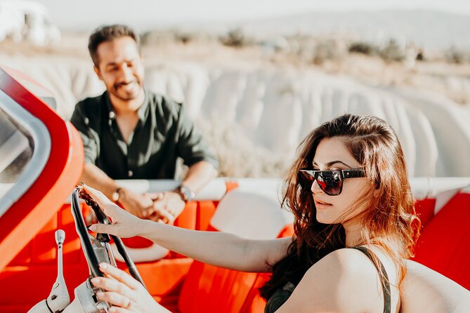 Classic Car Tour in Cappadocia Sunrise/Sunset - Love Valley, Fairy Chimneys, and the Balloon or Quad Bike Moment