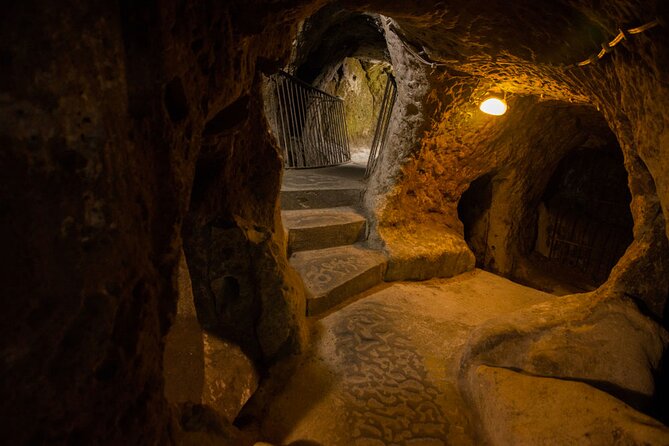 From Belek 2-Day Cappadocia, Cave Hotel, & Balloon Tour - Day 1: Tatlarin Underground City, Love Valley, Uchisar, Pigeon Valley, and Urgup