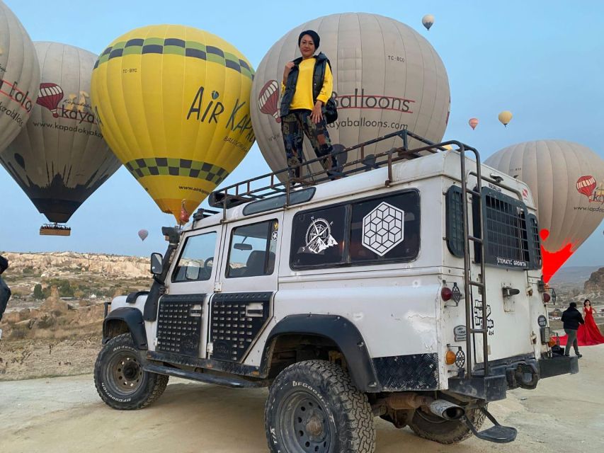 From Göreme: Cappadocia Jeep Safari Tour - Rose and Red Valley plus Swords Valley: where the scenery goes cinematic