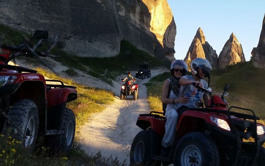 From Göreme: Cappadocia Valleys at Sunset ATV Tour - Rules on cameras and alcohol, plus what to bring