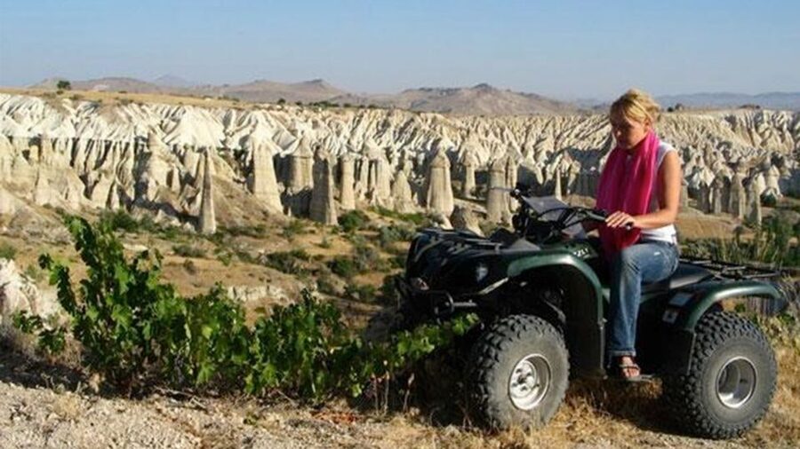 From Göreme: Cappadocia Valleys at Sunset ATV Tour - English driver, group feel, and what you should expect from the guide