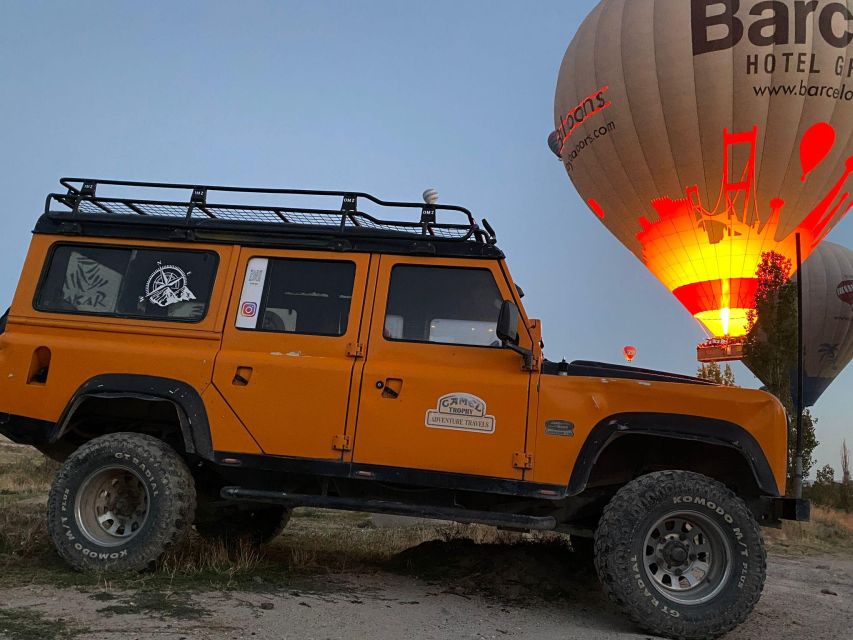 From Göreme/Ürgüp: Cappadocia Jeep Safari Sunrise or Sunset - Key things to know before you go