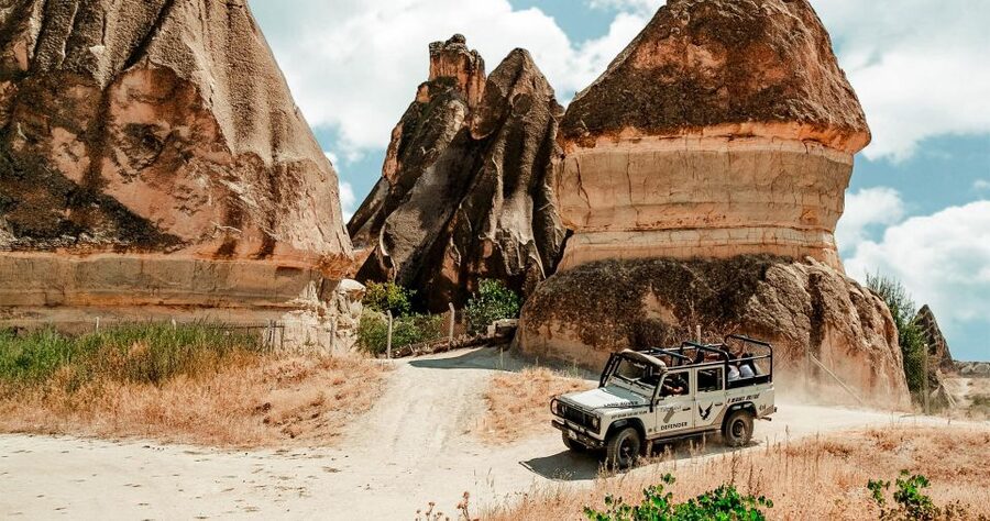 From Göreme/Ürgüp: Cappadocia Jeep Safari Sunrise or Sunset - Off-road driving and photo stops: what “adventure” really means here