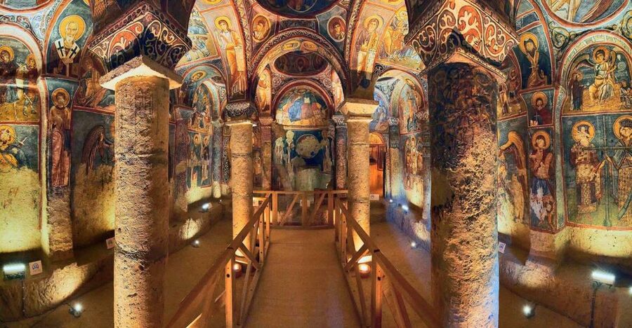 Full Day Cappadocia Red and Green Combined Day Tour + Lunch - Göreme Open Air Museum: Rock Churches and Frescoes, Explained