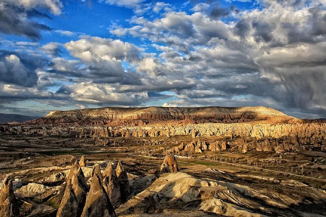 Full Day Cappadocia Tour( Red Tour + Underground City ) - Pasabag (Monks Valley): fairy chimneys in a vineyard frame