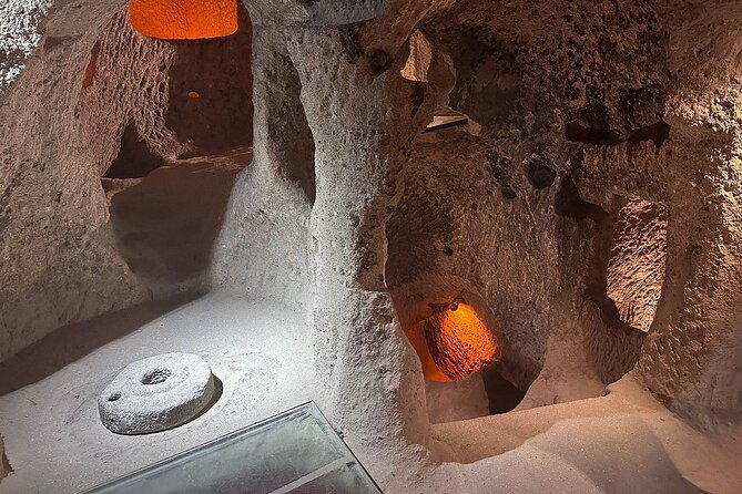 Full Day Private Tour in Cappadocia (local guide/driver) - Kaymaklı Underground City: cool air, low ceilings, and ventilation shafts