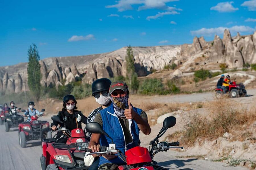 Goreme: ATV Sunset or Daytime Tour - The route: Kılıçlar, Güllüdere, Kızılçukur, and Girls’ Monastery