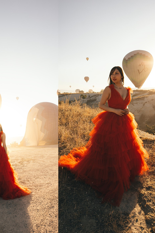 Göreme: Cappadocia Satin Flying Dress Rental - Key things to know before you rent a flying dress in Göreme