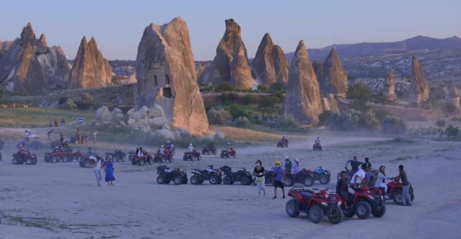 Göreme: Cappadocia Sunset ATV Tour - Red Valley, Rose Valley, and Love Valley, Up Close