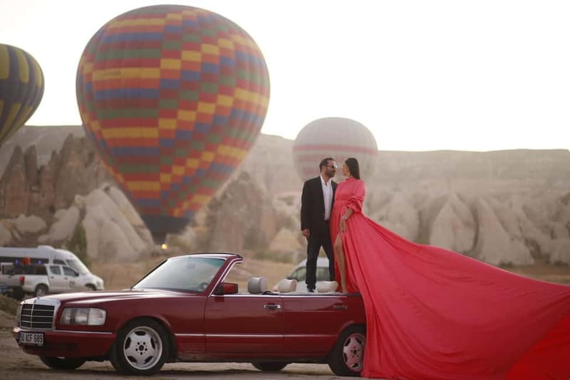 Göreme: Classic Car Tour - Pickup in Göreme and choosing your car color