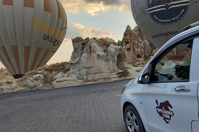 Goreme Hot Air Balloon over Valleys, with Champagne and Transfers - Hotel pickup and transfers: skip the pre-dawn stress