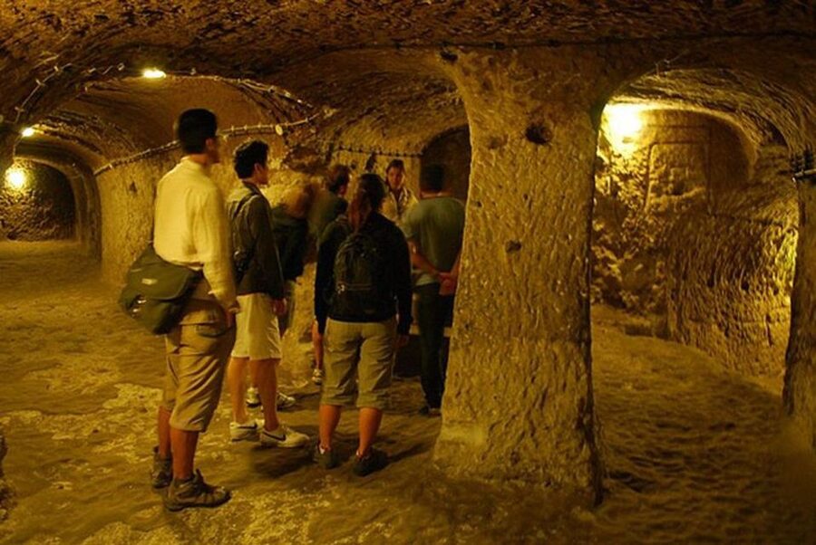 Green Tour to Ihlara Valley with Underground city - Pigeon Valley and Nar Lake, where the scenery stays the main event