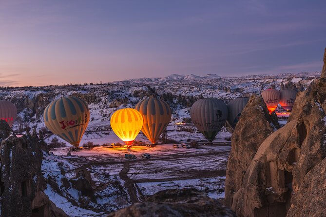 Hot Air Balloon Ride at Sunrise in Goreme, Cappadocia - Where Love Valley sunrise really shines
