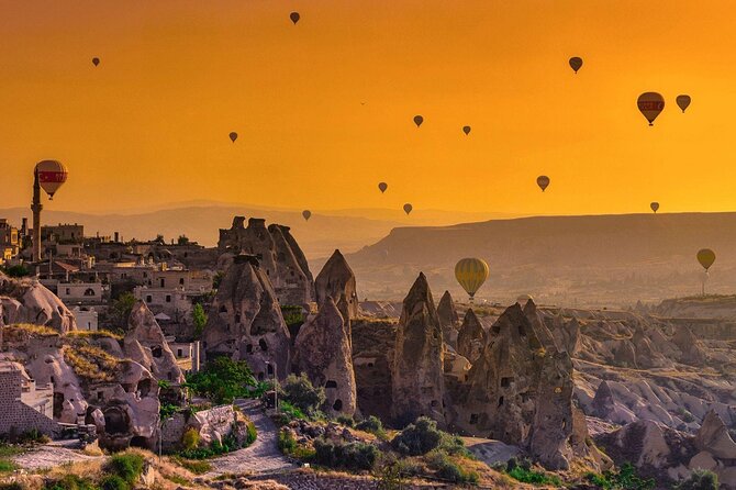 Hot Air Balloon Rides in Cappadocia over Goreme with pick up - Small Group Size (Up to 20) and English Support