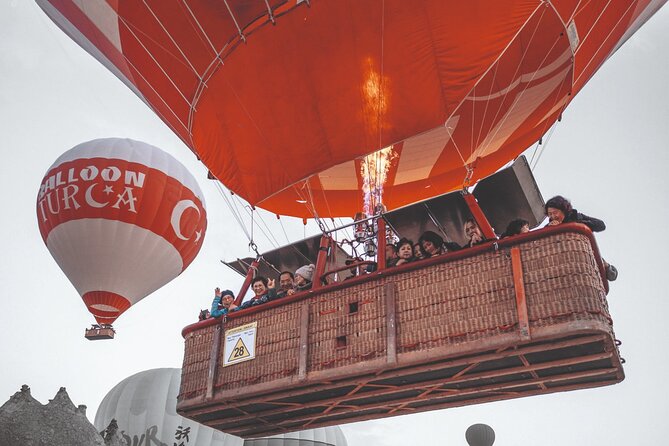 Hot Air Balloon Tour Over Fairychimneys Balloon Turca - The Balloon Turca day, from pickup to the certificate