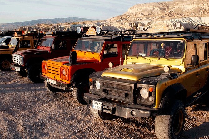 Jeep Safari Tour in Cappadocia - Route 2 stops: Cavuşin Valley, Rose Valley, and Ortahisar