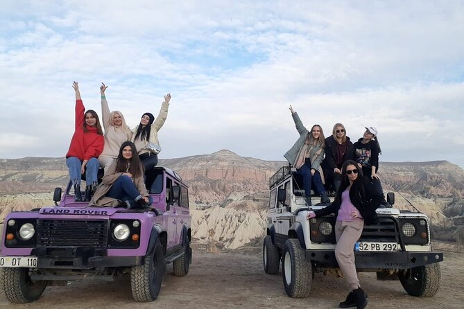 Jeep Safari Tour in Cappadocia - Route 1 stops: Sword Valley, Tavşanlı Vadisi, and Güllü Dere
