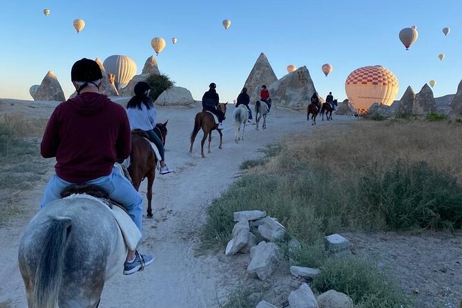 Magical horse ride with balloon in Cappadocia - Where You Ride: Love Valley and White/Honey Valley Zones
