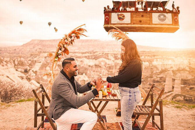 Marriage Proposal and Photoshoot in Cappadocia with Balloon view - Timing, Balloons, and Weather: The Part You Can Control