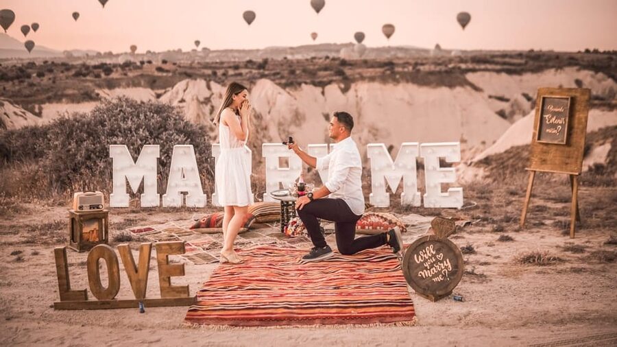 Marriage Proposal Surprise & Engagement in Cappadocia - Key highlights worth planning around