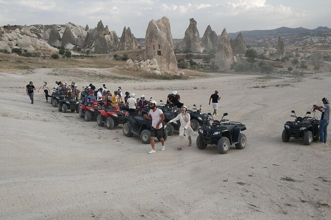 Mysterious ATV Adventures in Cappadocia - Red Valley: fairy chimneys and color-shifting rocks in your first stop