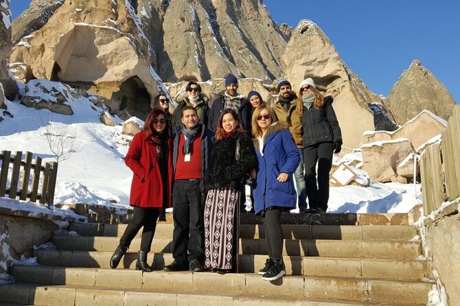 North Cappadocia (Red) Tour with Goreme Museum Entry & Lunch - Uçhisar Castle panorama: the rock fortress for first impressions