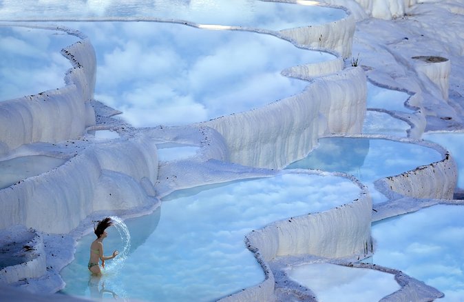 Pamukkale Tour from Kusadasi with Hot Air Balloon Flight - Key highlights at a glance