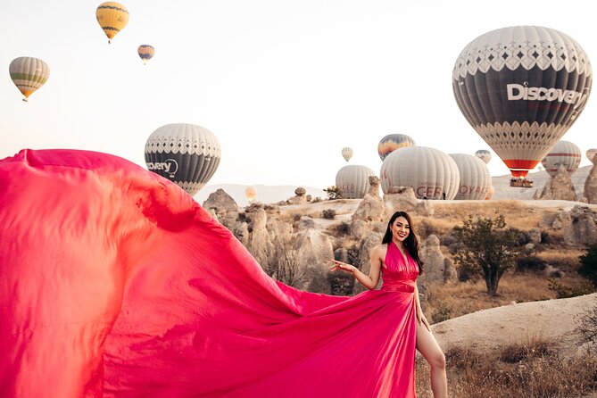 Photoshoot with Balloons in Cappadocia - Stop 2, Love Valley: Sunrise Balloon Views and Multiple Photo Setups