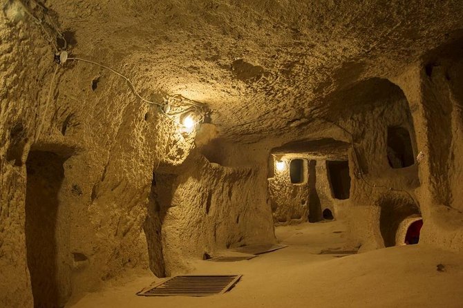 PRIVATE Cappadocia Tour & Underground City Combined with TICKETS - Özkonak Underground City: going below with context
