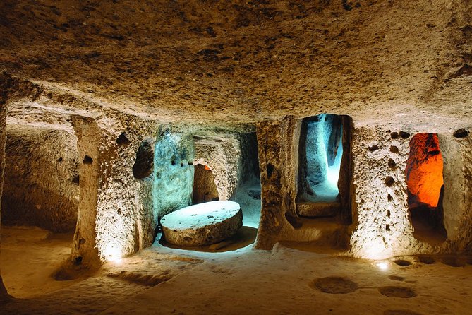 Private Double Cappadocia Tour (Red + Green Tour) - Day 1: Goreme Panorama, Kaymakli, and your first big geology hits