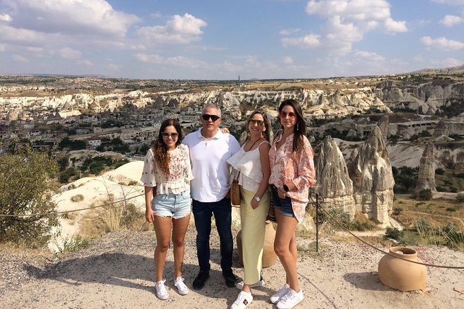 Private guide in Cappadocia, Turkey - Uçhisar Castle: the big fairy-tale viewpoint stop (with a clock)