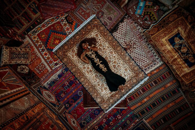 Private Photo & Drone Session in Carpet Gallery - How the 30-Minute Session Works Inside the Carpet Shop
