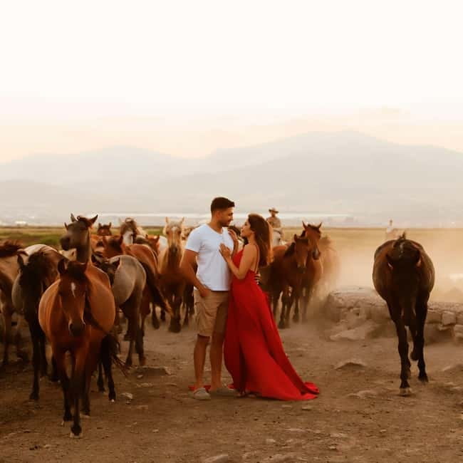 Private Photo Shoot in Cappadocia With Transportation - Rose Valley Takeoff Views and the First Round of Photos