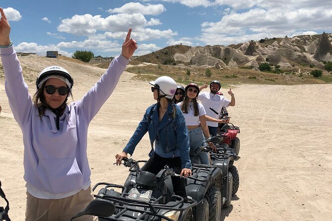 Quad ATV Cappadocia 2 hours Guided Tour from Goreme - Pickup Area, Mobile Ticket, and What You Need to Ride
