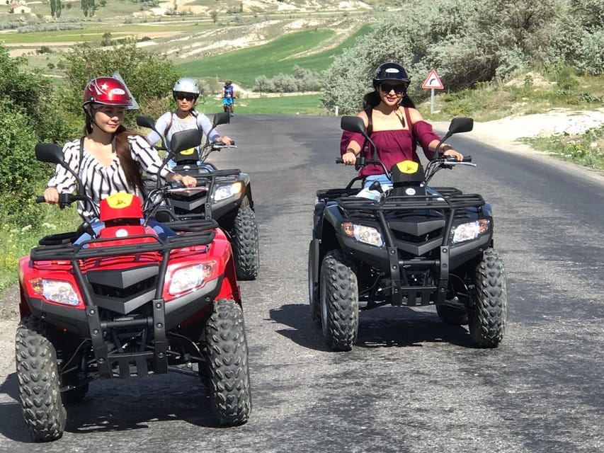 Quad Bike Safari Cappadocia - Girls Monastery stop: church and graves before the riding gets serious