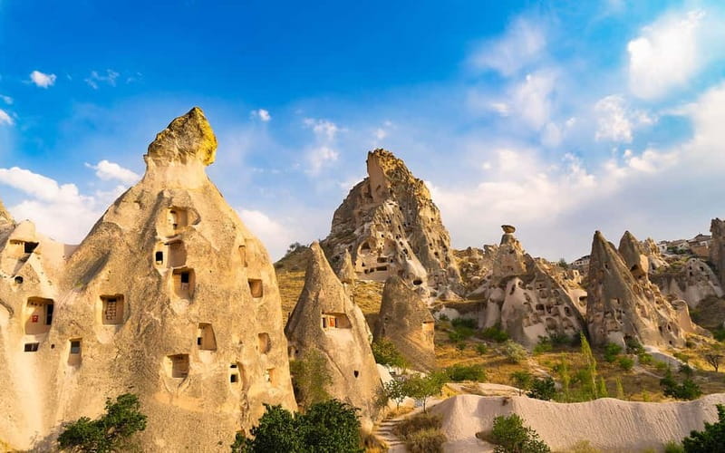 Red (North) Tour Cappadocia Small Group - Uçhisar: a quick photo stop that sets the mood