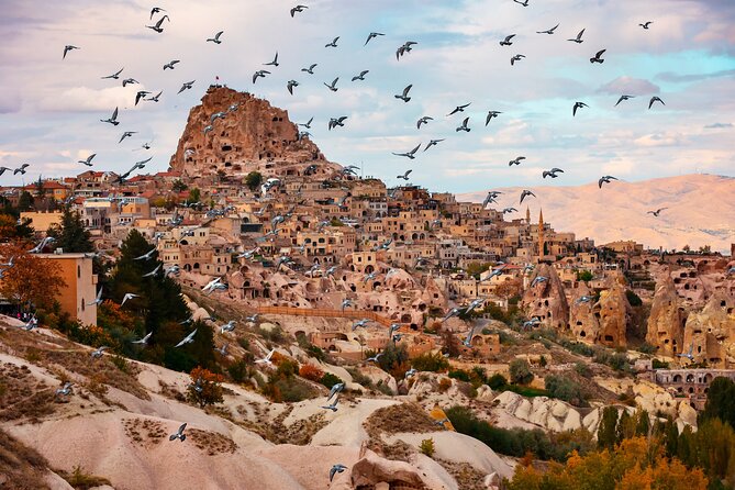 Small Group Cappadocia Red Tour - Uchisar Castle and Pigeon Valley for Peak Photography