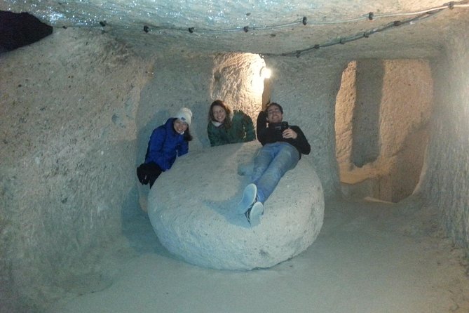 Southern Cappadocia Tour with Ihlara Canyon - Pigeon Valley and Uchisar views: Blue Eyes and terrace houses