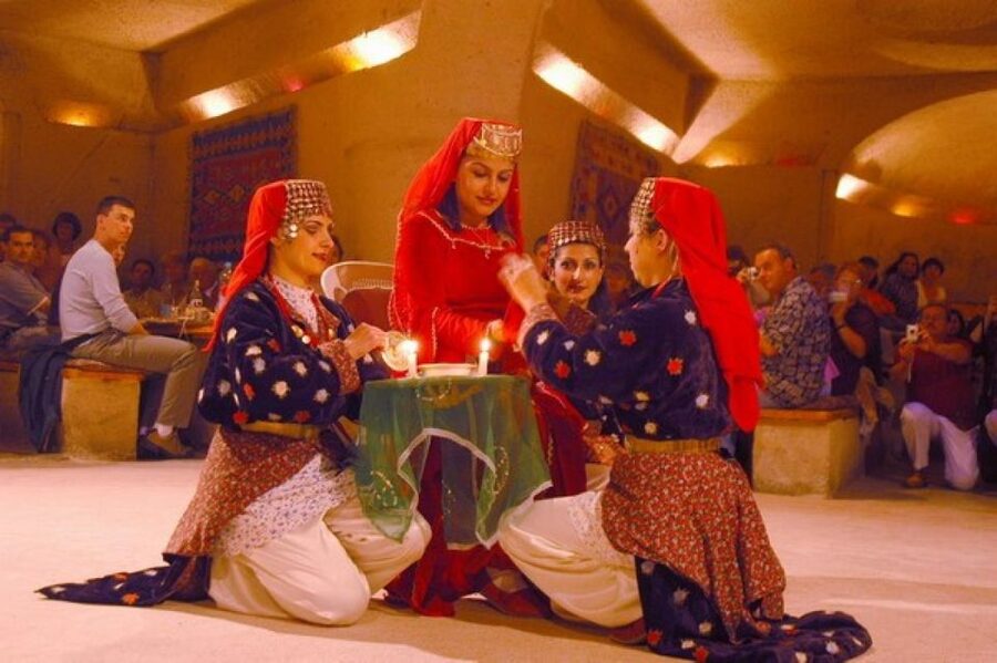 Turkish Night Show - Avanos Time: Coffee, Tea, Wine, Wine Tasting, and Dinner